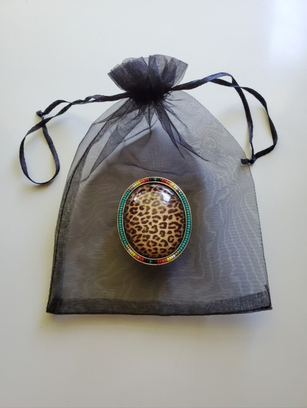 Leopard Print Phone Grip - Picture 2 of 3